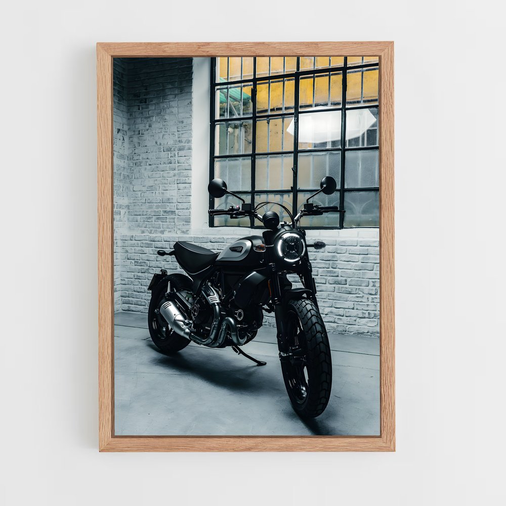 Poster Scrambler icône captivante – affiche Ducati (vue 4)